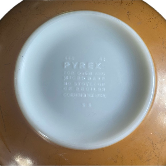 Floral Patterned Tan Bowl - Picture 5 of 9